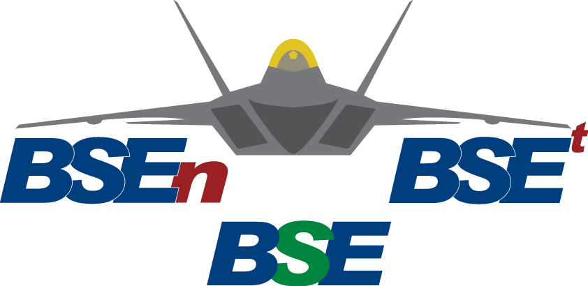 Additional employment opportunities within TDX Government Services Group - airplane graphic with BSEn, BSE, and BSEt logos under wings